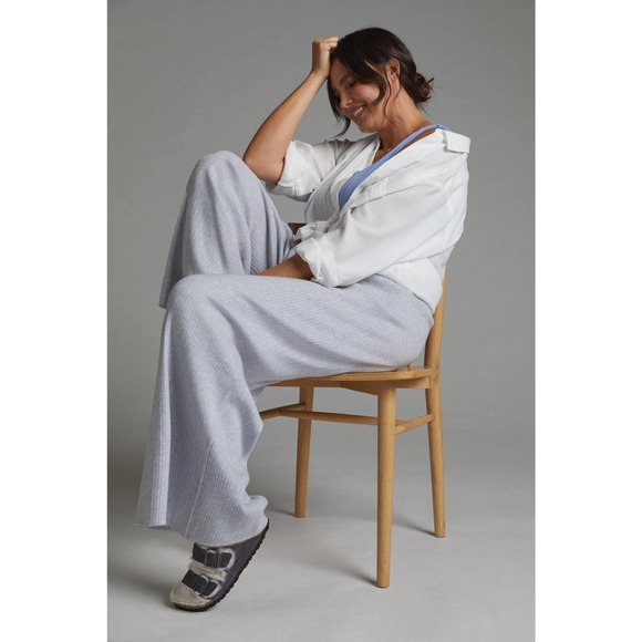 Anthropologie Pants - NEW Anthropologie Daily Practice Grey Wide-Leg Lounge Pants - Various